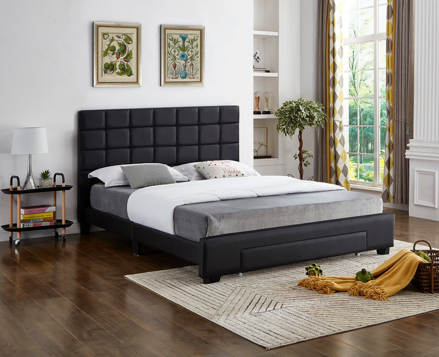 The Grid Bed Frame