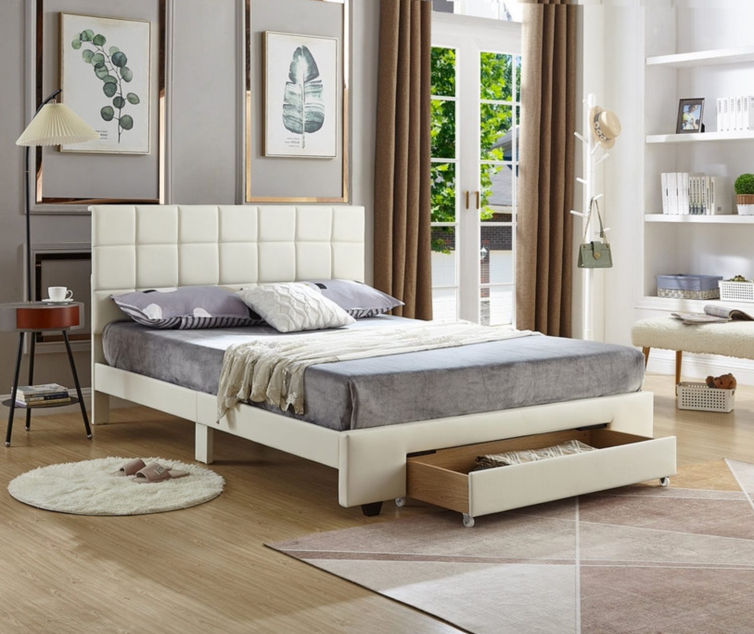 The Grid Bed Frame